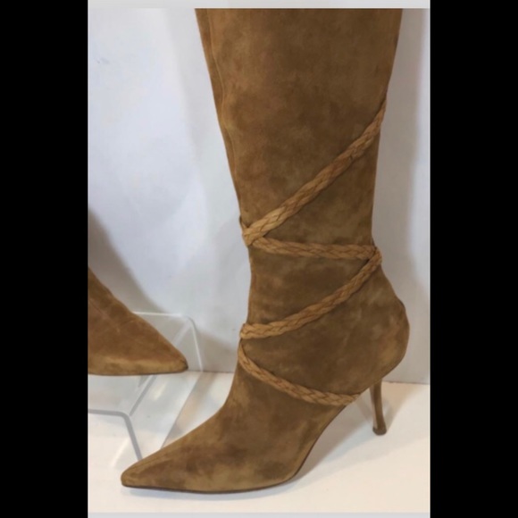 JIMMY CHOO Kelsey Knee High Boots - Picture 4 of 12